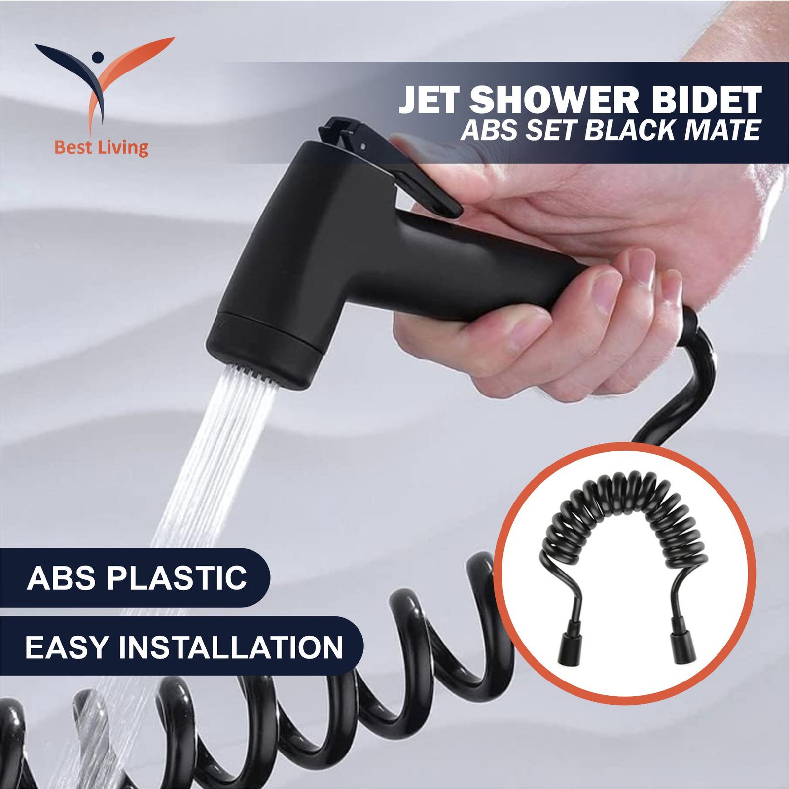 JET SHOWER BIDET KLOSET TOILET ABS