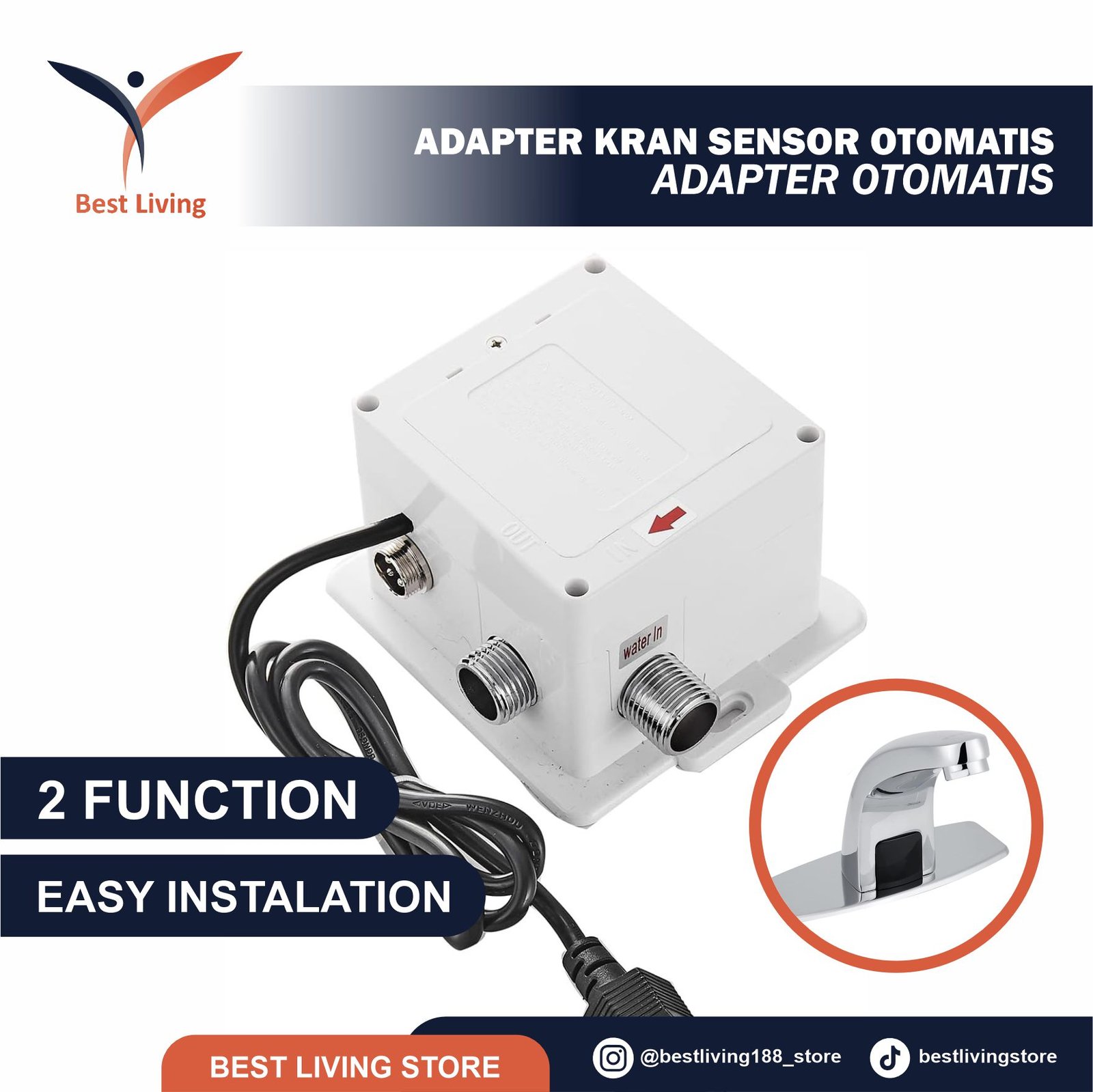 ADAPTER KRAN SENSOR OTOMATIS