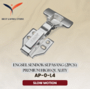 Engsel Sendok 2 Pcs Slow Motion Klip-On AP-L4 Premium High Quality AP-0-L4