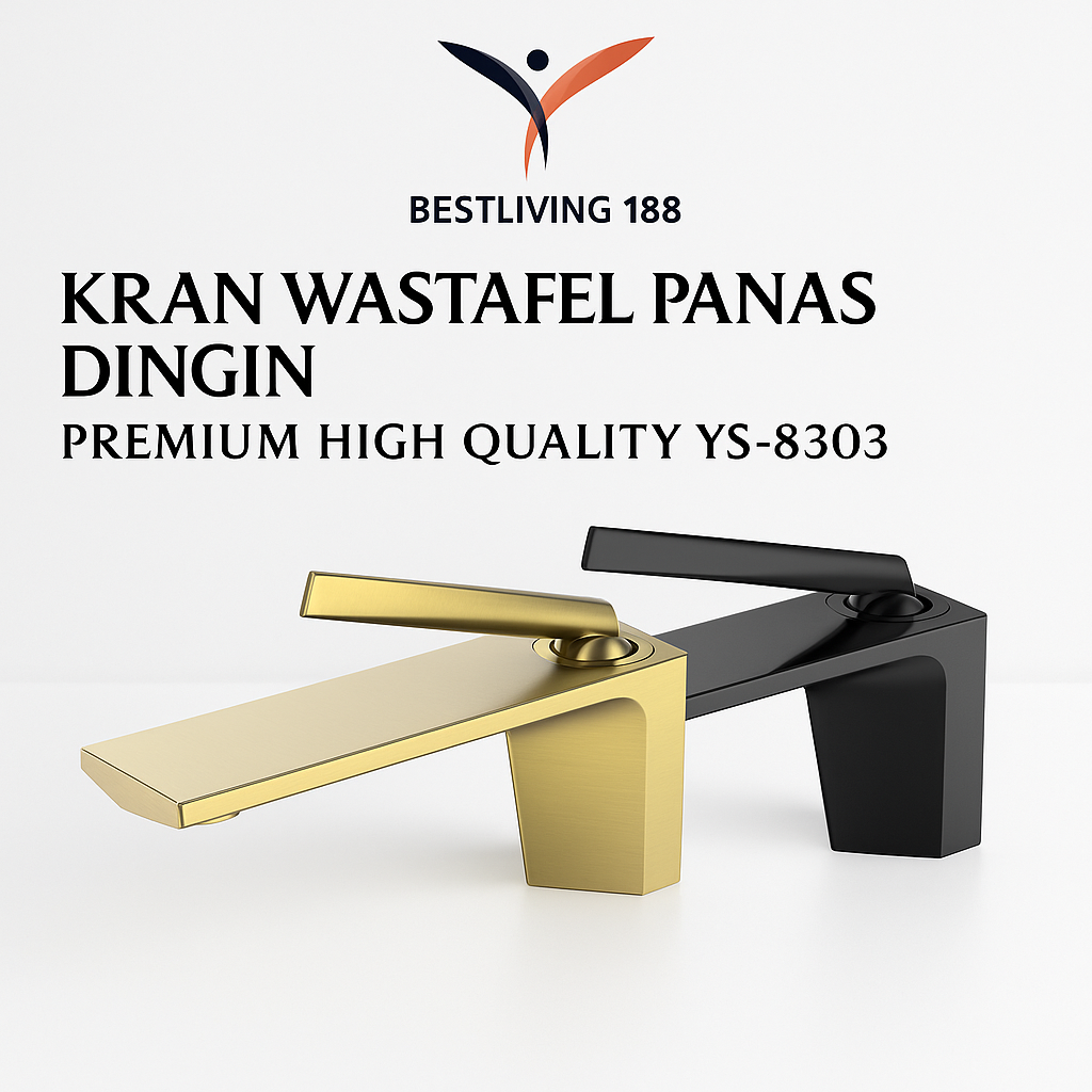 KRAN WASTAFEL PANAS DINGIN WALL FAUCET FULL BRASS PREMIUM HIGH QUALITY YS-8303