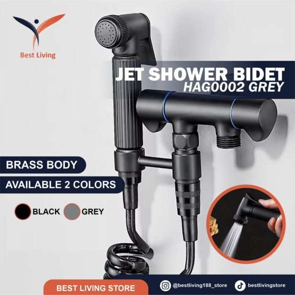 Jet Shower Bidet HAG0002 Kloset Toilet Premium