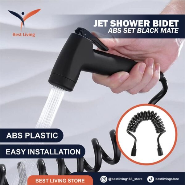 Jet Shower Bidet Kloset Toilet ABS-LZ-PHS-1024-BKPC