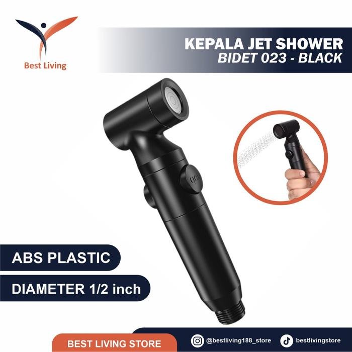 KEPALA JET SHOWER BIDET 023 - BLACK LZ-BT-023BK