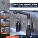 KRAN WASTAFEL SINK TARIK PANAS DINGIN - GREY