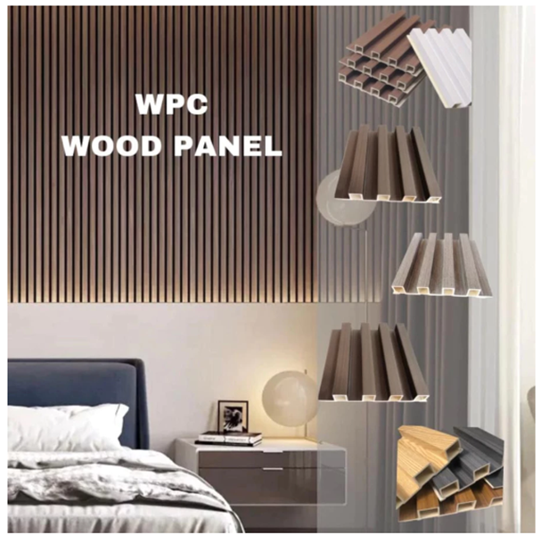 WPC Wall Panel Slim Indoor Isi 14 Batang Dekorasi Dinding Kayu Wallpanel Premium - Image 3