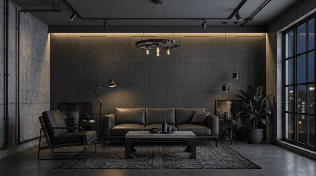 Wall Panel WPC Ruang Tamu