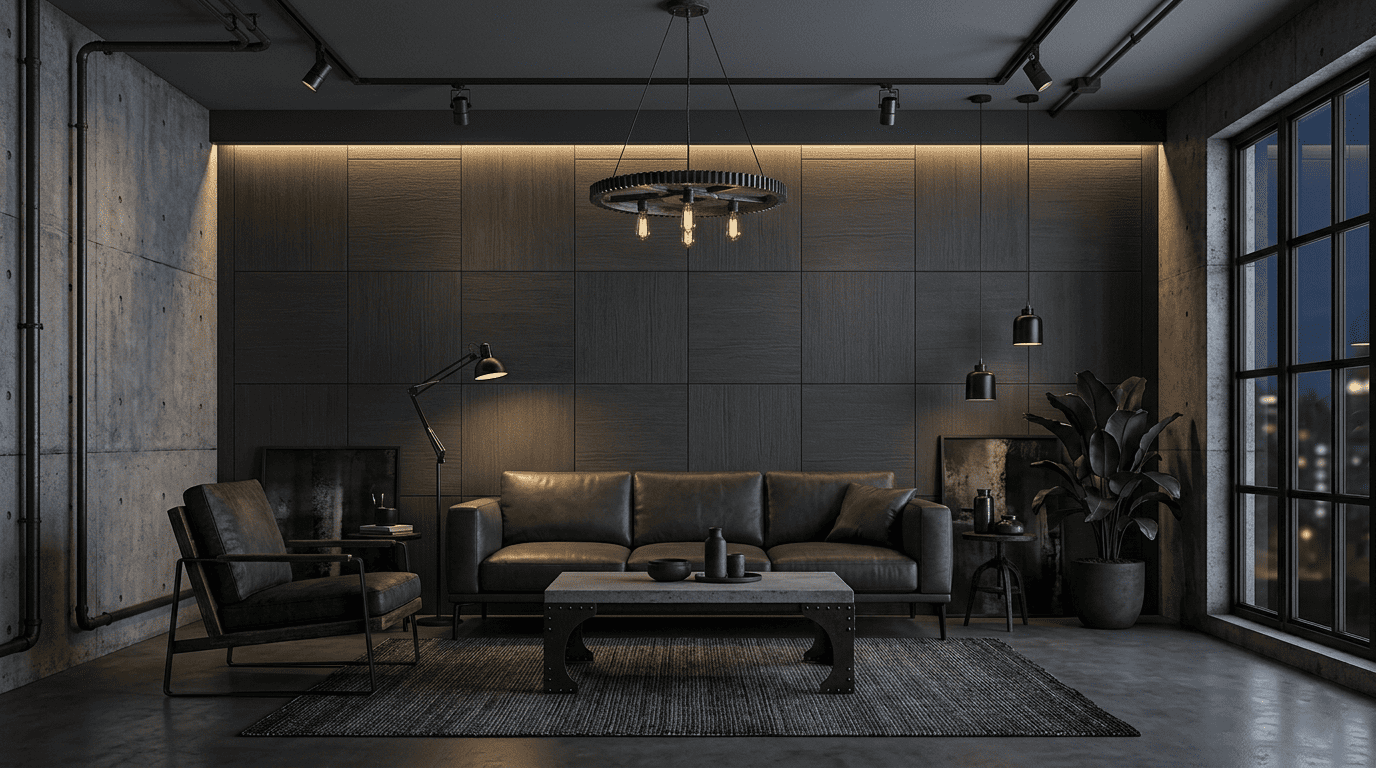 Wall Panel WPC Ruang Tamu