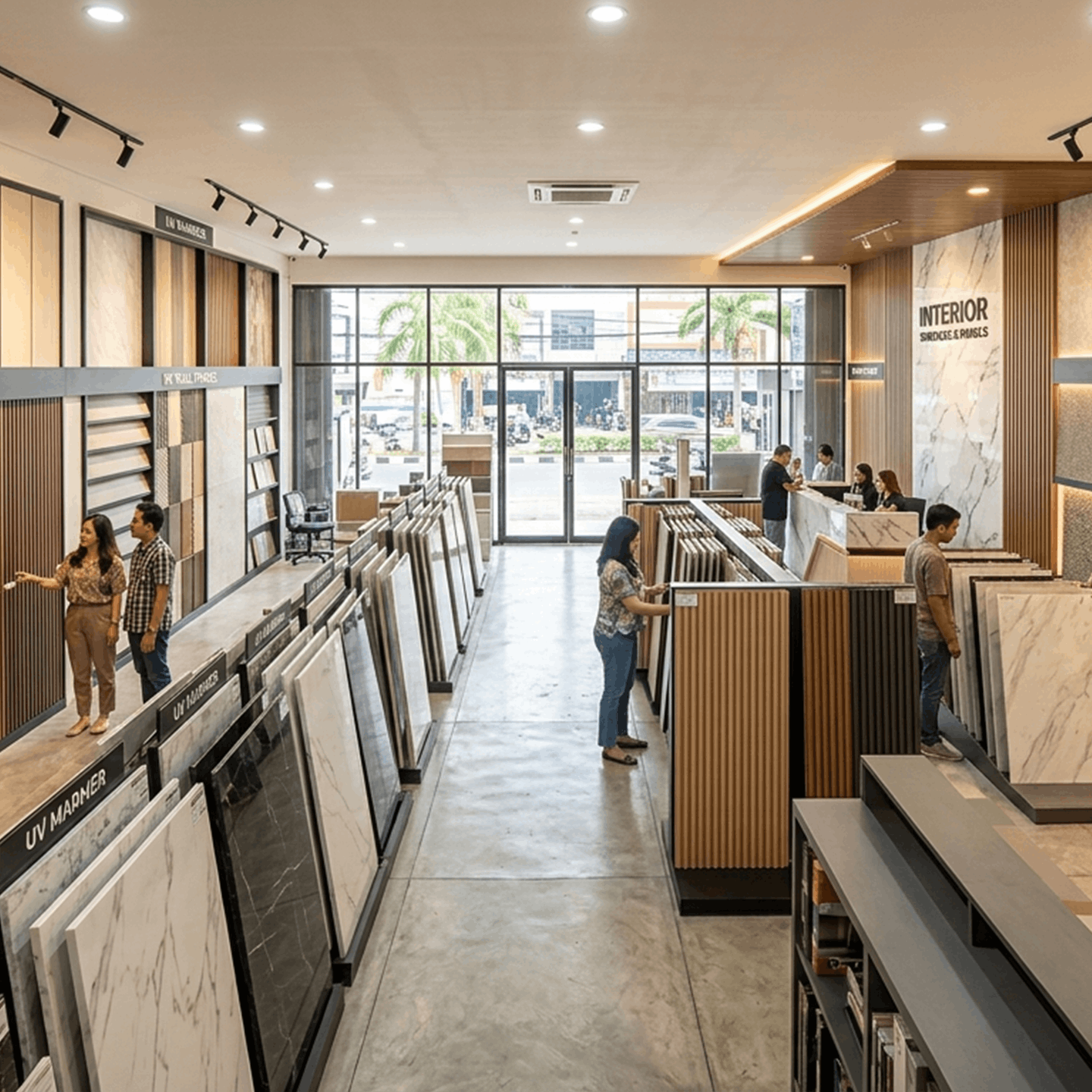 toko WPC wall panel di jakarta dan tangerang
